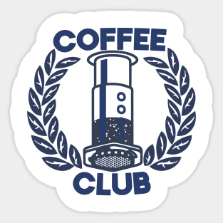 Coffee Club Sticker